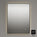 Primitivo Square Steam Free Mirror with LED - Matt Black 600x800mm