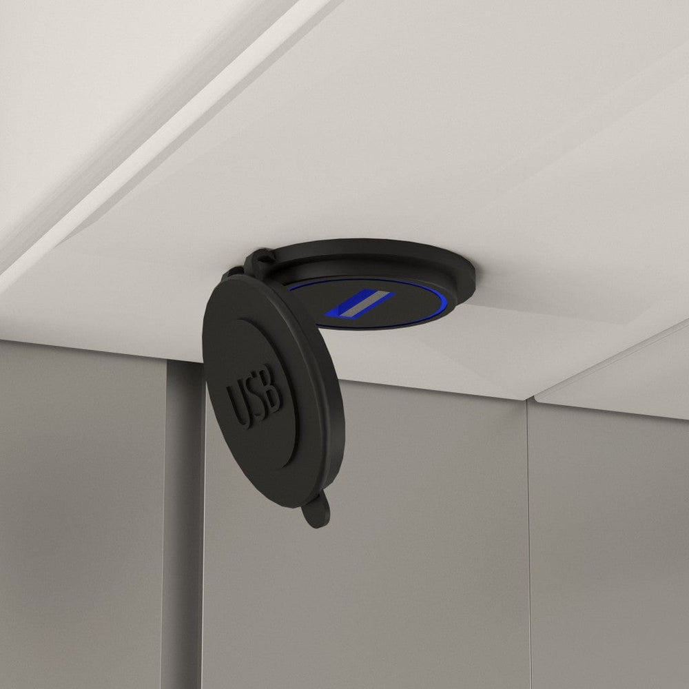 Nebbiolo Steam Free Aluminium Double Door Mirror Cabinet with Open Shelf 800x700mm