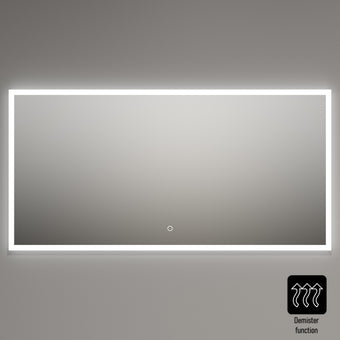 Roscetto Backlit LED Steam Free Mirror - 1200x600mm