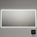 Roscetto Backlit LED Steam Free Mirror - 1200x600mm
