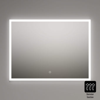 Roscetto Backlit LED Steam Free Mirror - 800x600mm