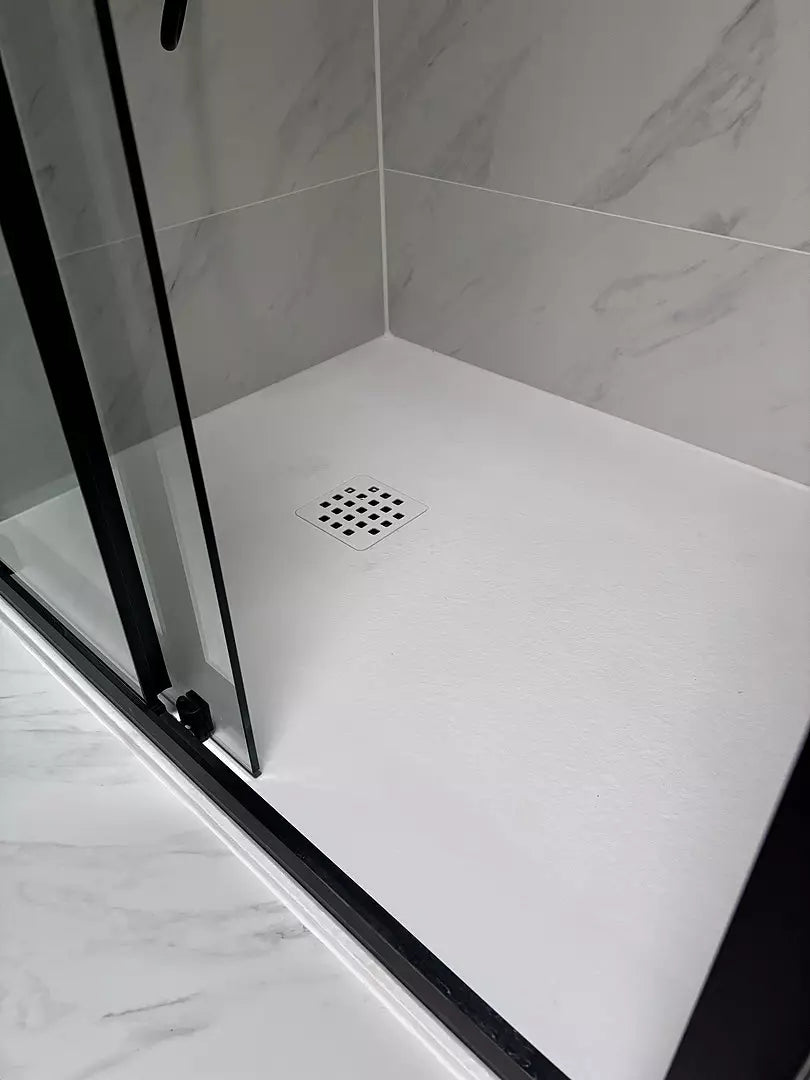 Stone Effect Rectangular Shower Tray - 1000 x 800