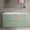 Tasca Two Drawer Vanity Unit  With Beyondstone Basin - Matt Light Green 1000mm