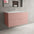 Tasca Two Drawer Vanity Unit  With Beyondstone Basin - Matt Pink 1000mm