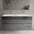 Tasca Four Drawer Vanity Unit With Beyondstone Double Basin - Gloss Dust 1200mm