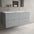 Tasca Four Drawer Vanity Unit With Beyondstone Double Basin - Light Concrete 1200mm