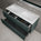 Tasca Four Drawer Vanity Unit With Beyondstone Double Basin - Matt Dark Green 1200mm