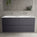 Tasca Four Drawer Vanity Unit With Beyondstone Double Basin - Matt Graphite 1200mm