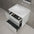 Tasca Two Drawer Vanity Unit With Beyondstone Basin - Gloss Dove 600mm