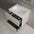 Tasca Two Drawer Vanity Unit With Beyondstone Basin - Matt Stone 600mm