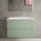 Tasca Two Drawer Vanity Unit  With Beyondstone Basin - Matt Light Green 800mm