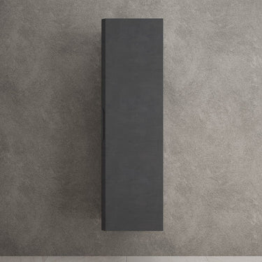 Tasca Tall Wall Cabinet - Dark Concrete 350mm x 1200mm