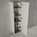 Tasca Tall Wall Cabinet - Gloss Cashmere 350mm x 1200mm