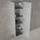 Tasca Tall Wall Cabinet - Gloss Dove 350mm x 1200mm