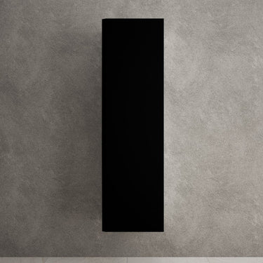 Tasca Tall Wall Cabinet - Matt Black 350mm x 1200mm