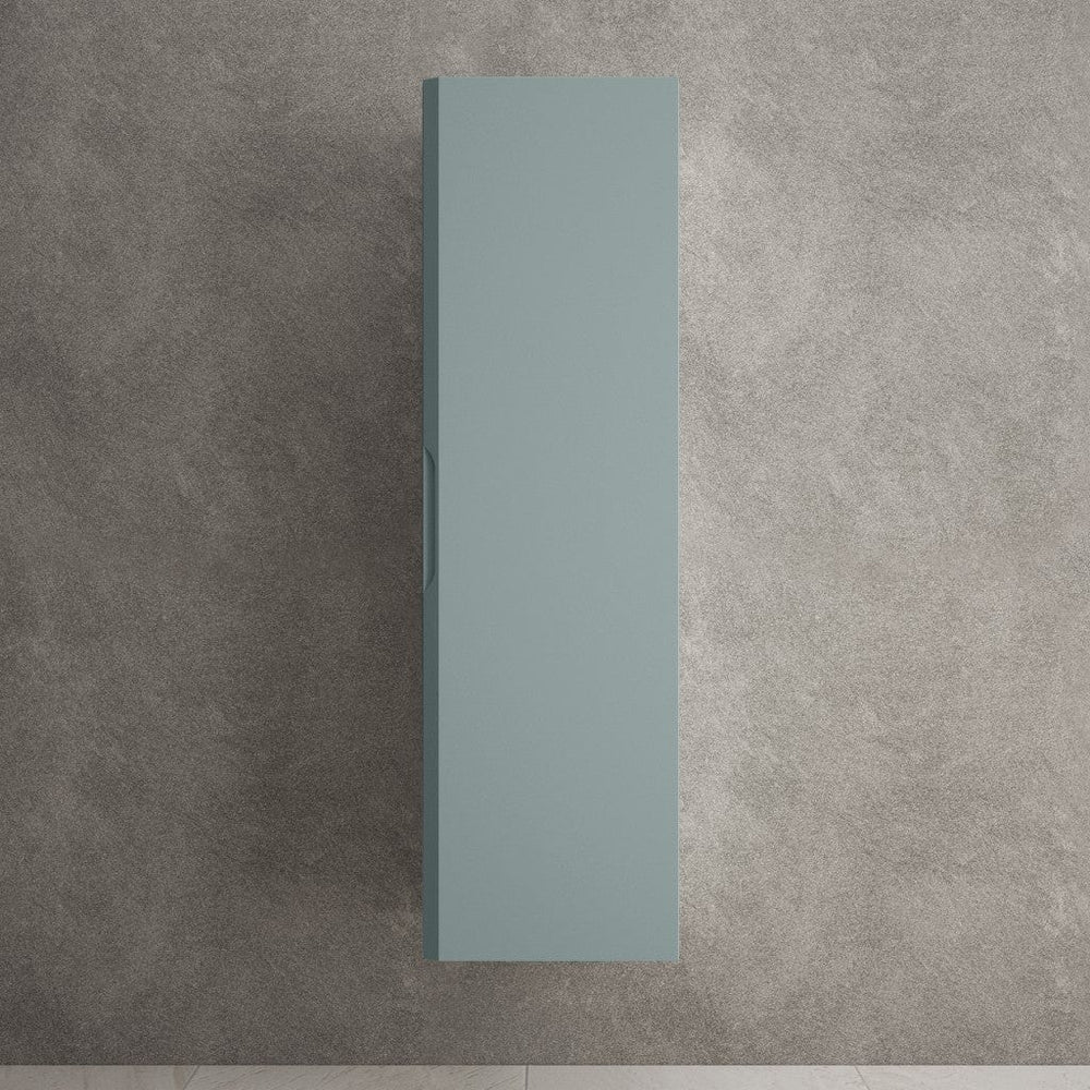 Tasca Tall Wall Cabinet - Matt Fjord 350mm x 1200mm