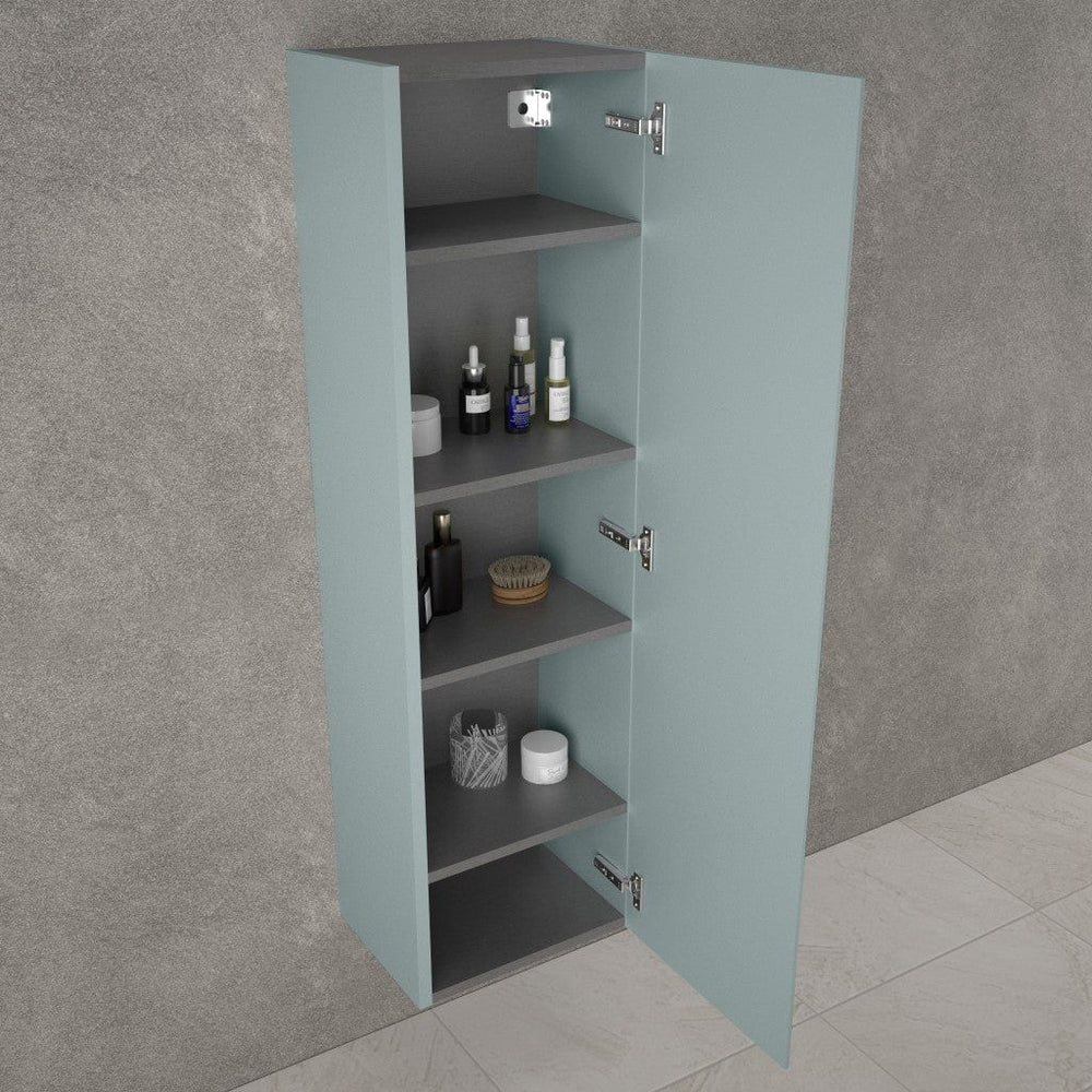 Tasca Tall Wall Cabinet - Matt Fjord 350mm x 1200mm
