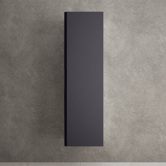 Tasca Tall Wall Cabinet - Matt Graphite 350mm x 1200mm