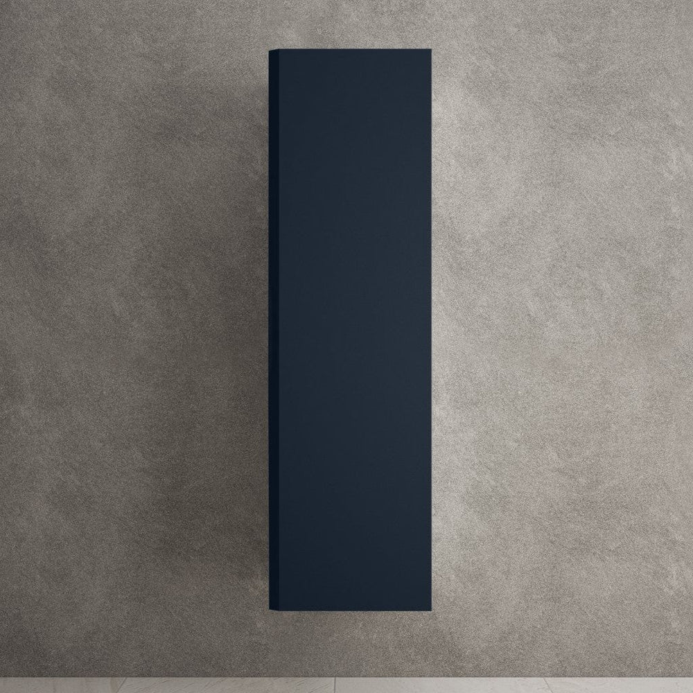 Tasca Tall Wall Cabinet - Matt Indigo 350mm x 1200mm