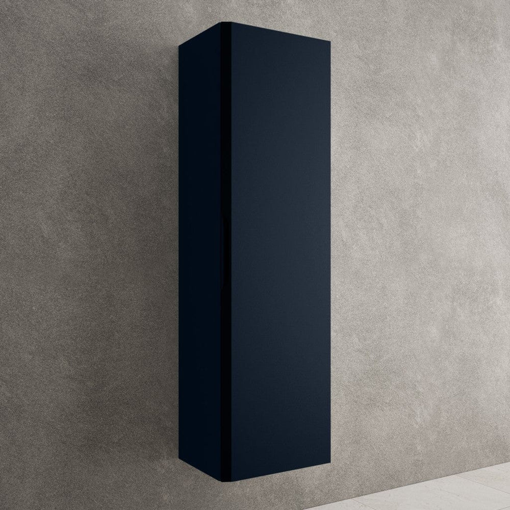 Tasca Tall Wall Cabinet - Matt Indigo 350mm x 1200mm