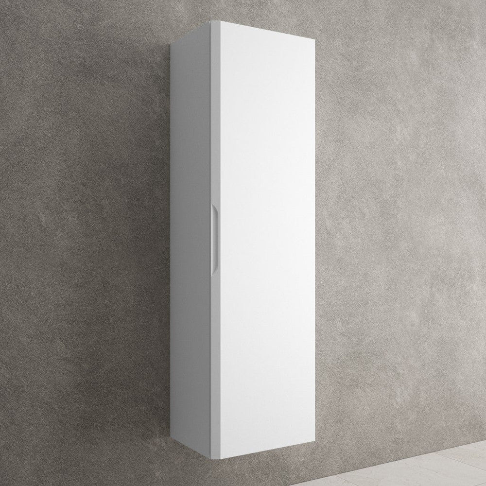 Tasca Tall Wall Cabinet - Matt White 350mm x 1200mm