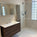 Tasca Two Drawer Vanity Unit  With Beyondstone Basin - Walnut 1000mm