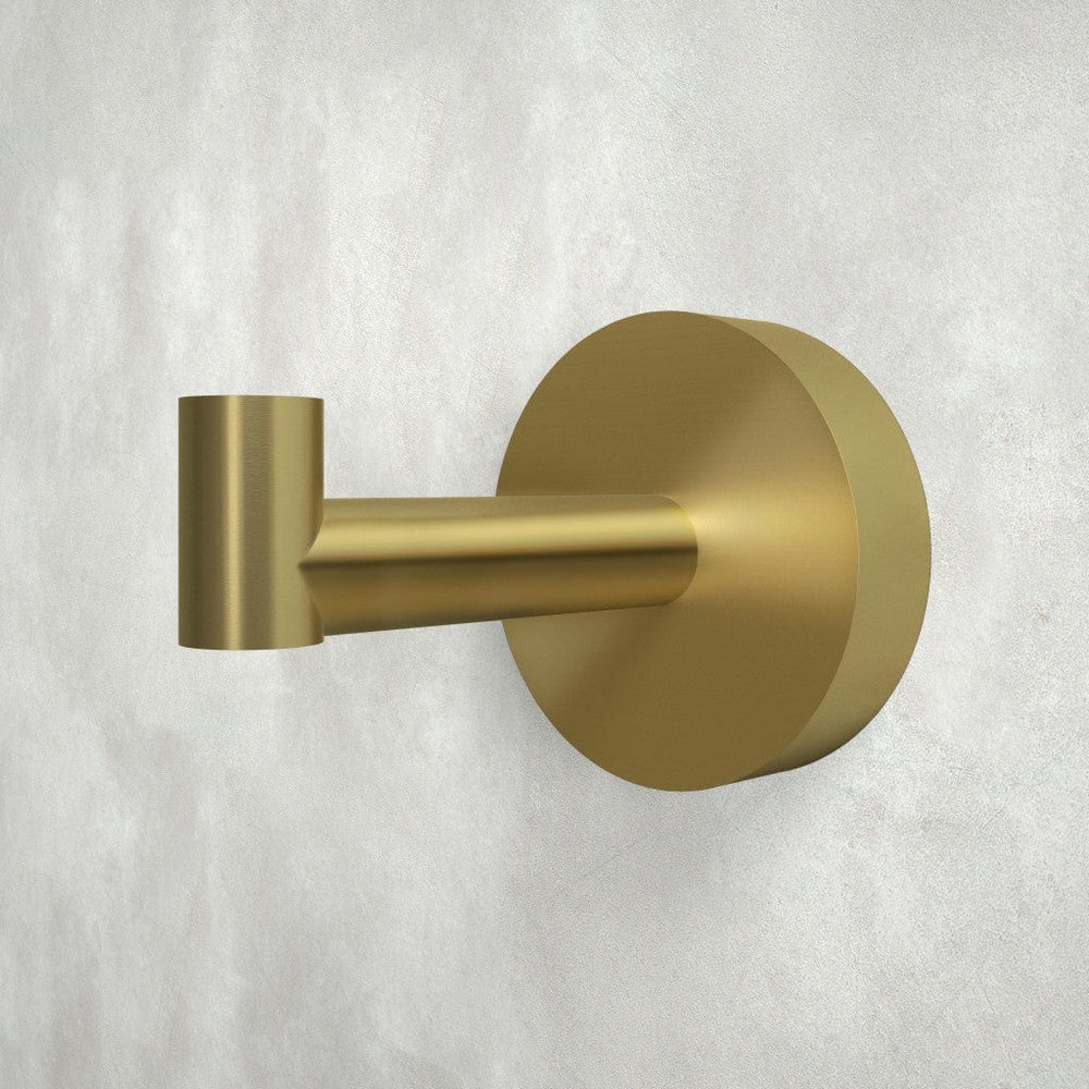 Tecno Robe Hook - Brushed Brass