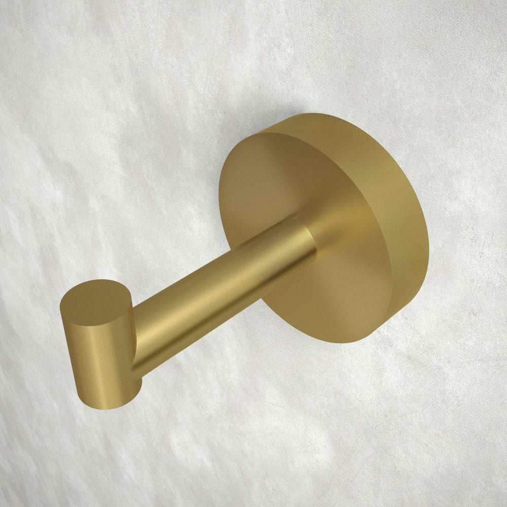 Tecno Robe Hook - Brushed Brass