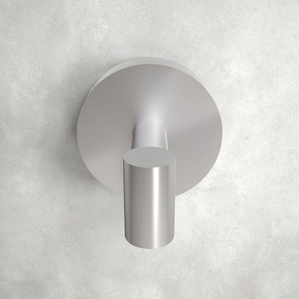 Tecno Robe Hook - Brushed Steel