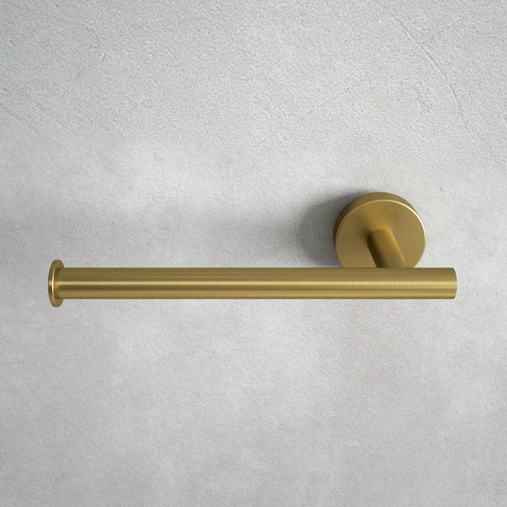 Toilet Roll Holder - Brushed Brass