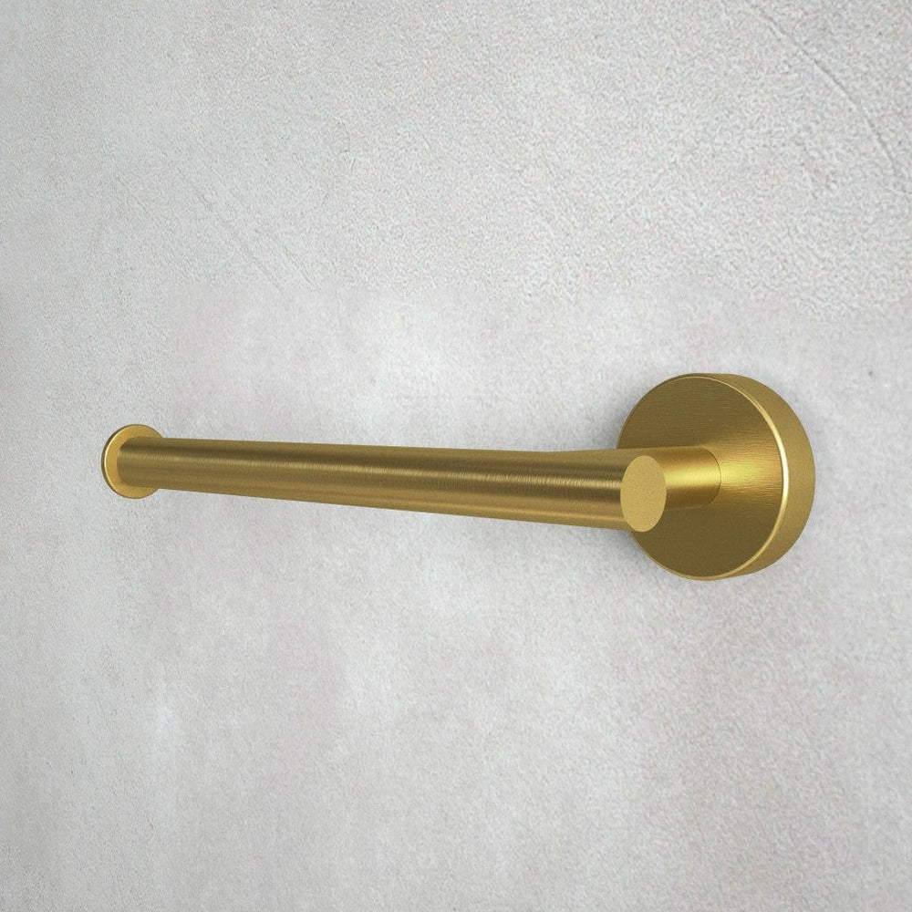 Toilet Roll Holder - Brushed Brass