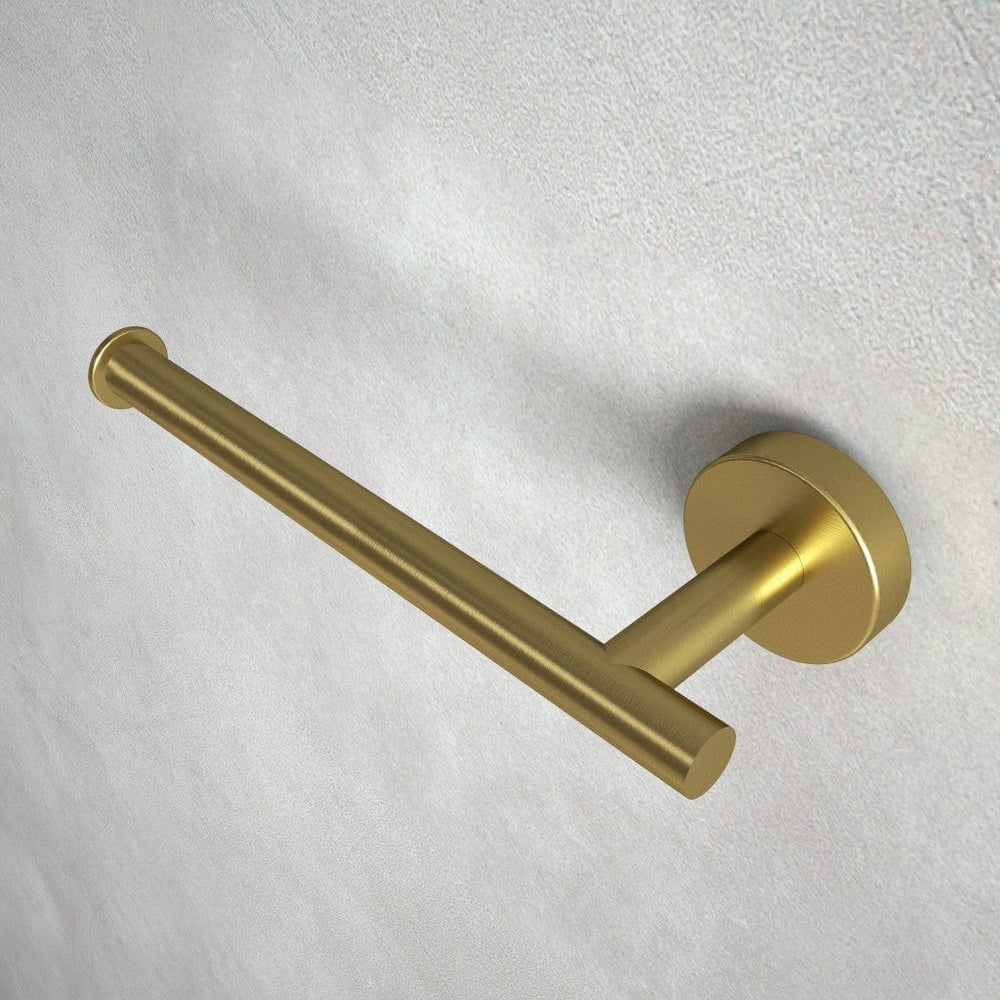 Toilet Roll Holder - Brushed Brass