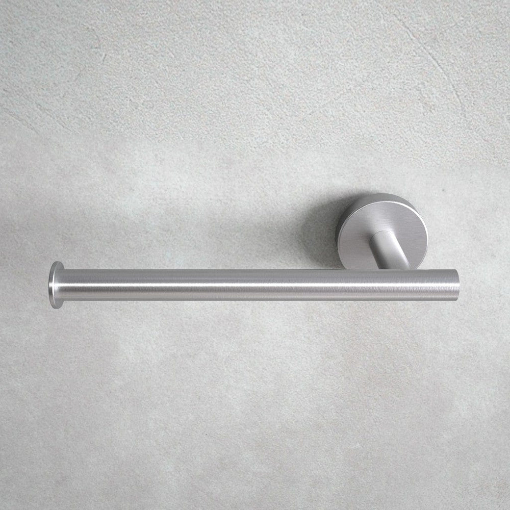 Toilet Roll Holder - Brushed Steel