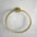 Towel Ring - Brushed Brass