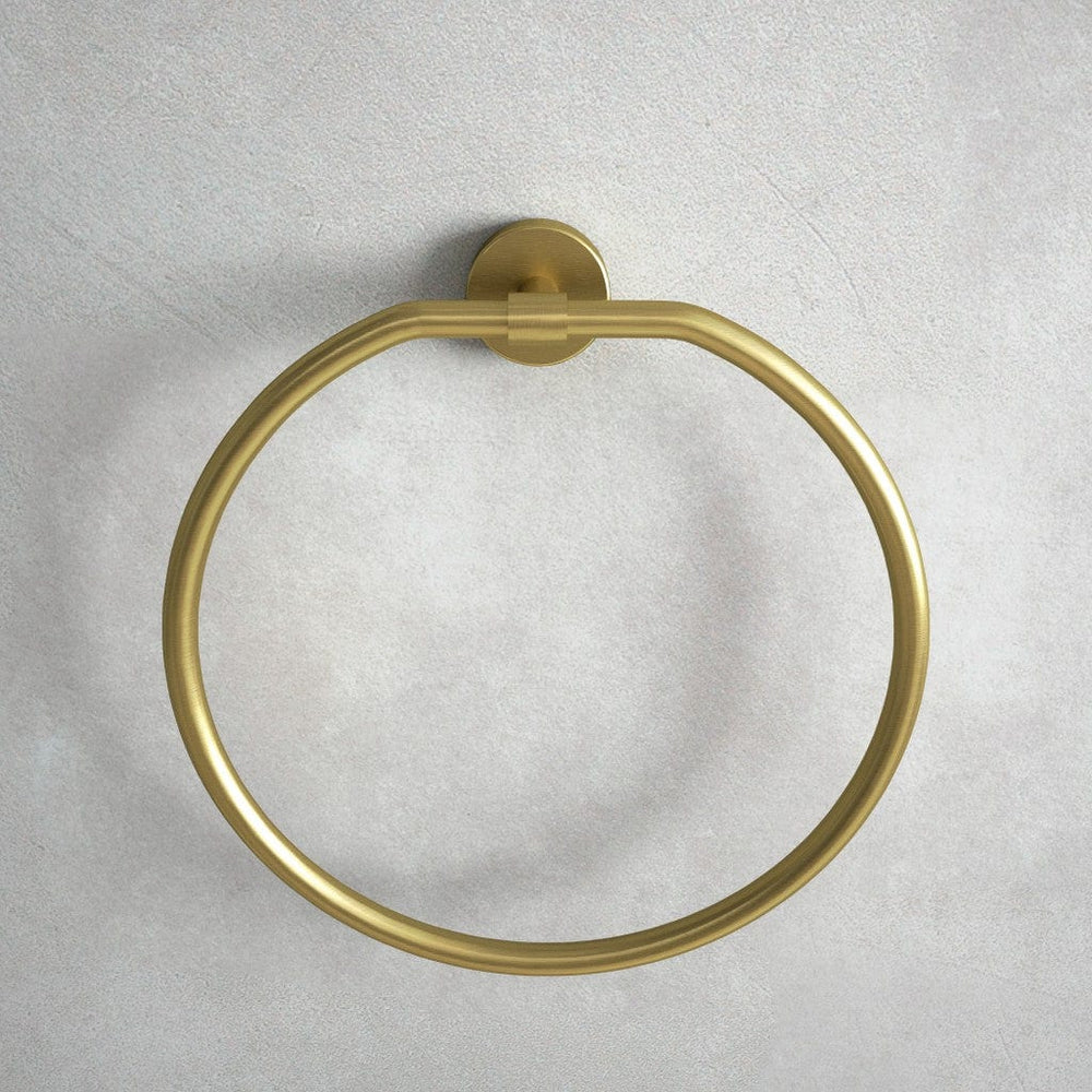 Towel Ring - Brushed Brass