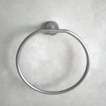 Towel Ring - Brushed Steel
