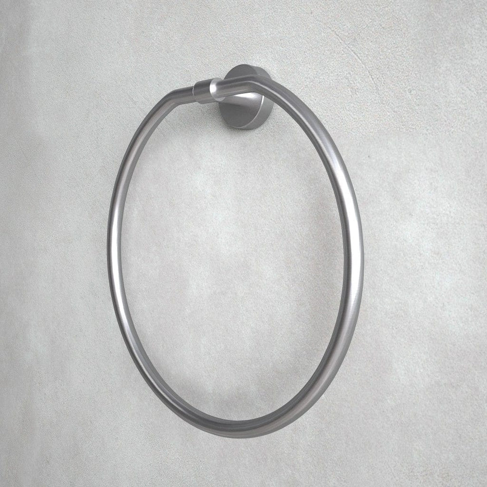 Towel Ring - Brushed Steel