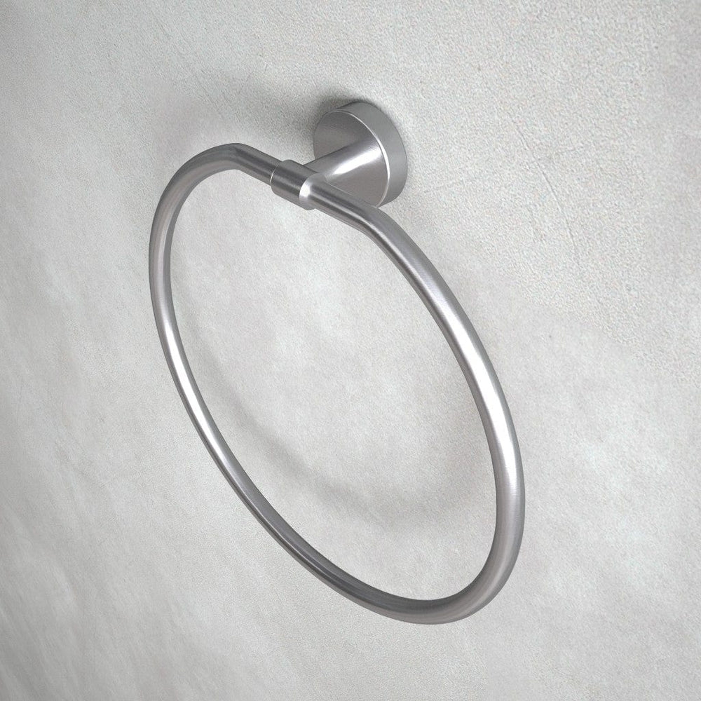 Towel Ring - Brushed Steel