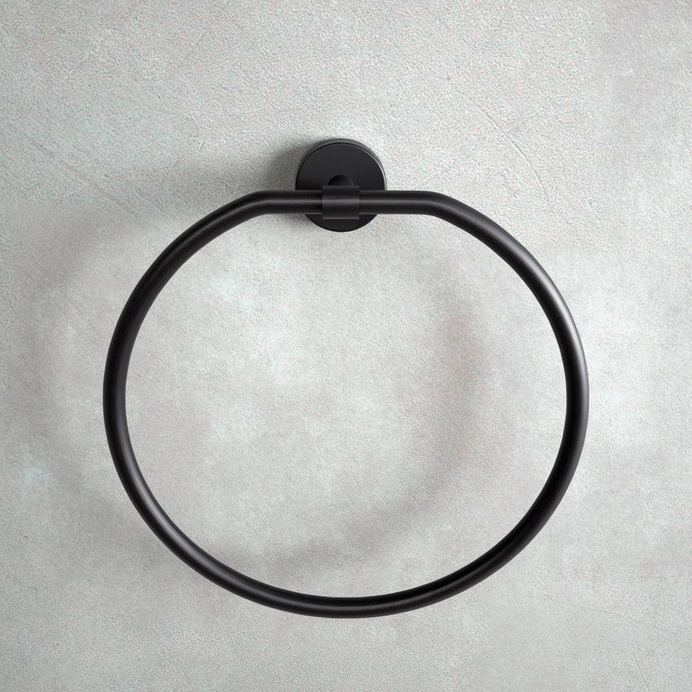 Towel Ring - Matt Black