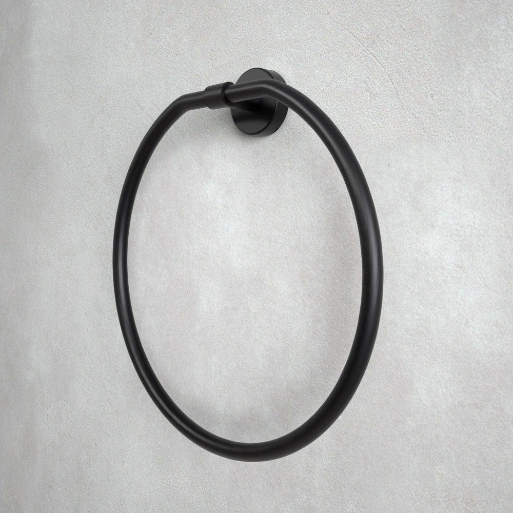 Towel Ring - Matt Black