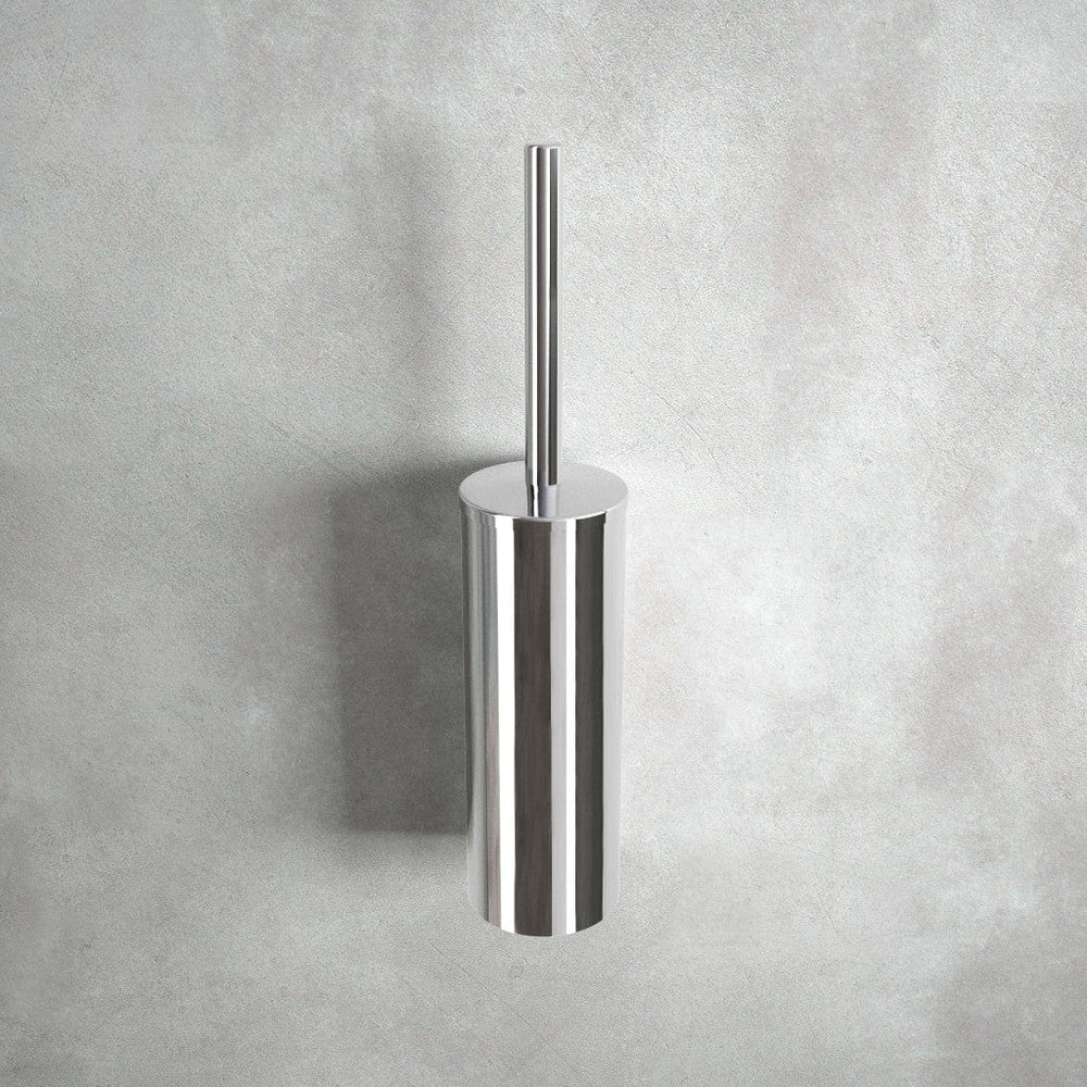 Wall-Mounted Toilet Brush - Chrome