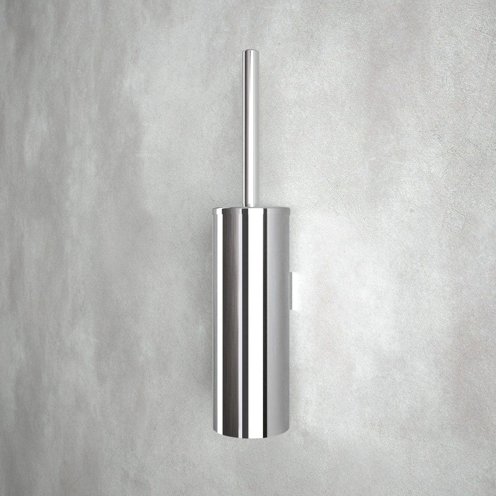 Wall-Mounted Toilet Brush - Chrome