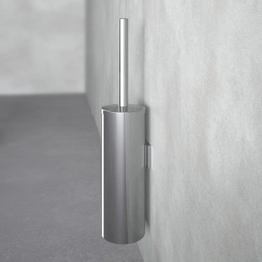 Wall-Mounted Toilet Brush - Chrome