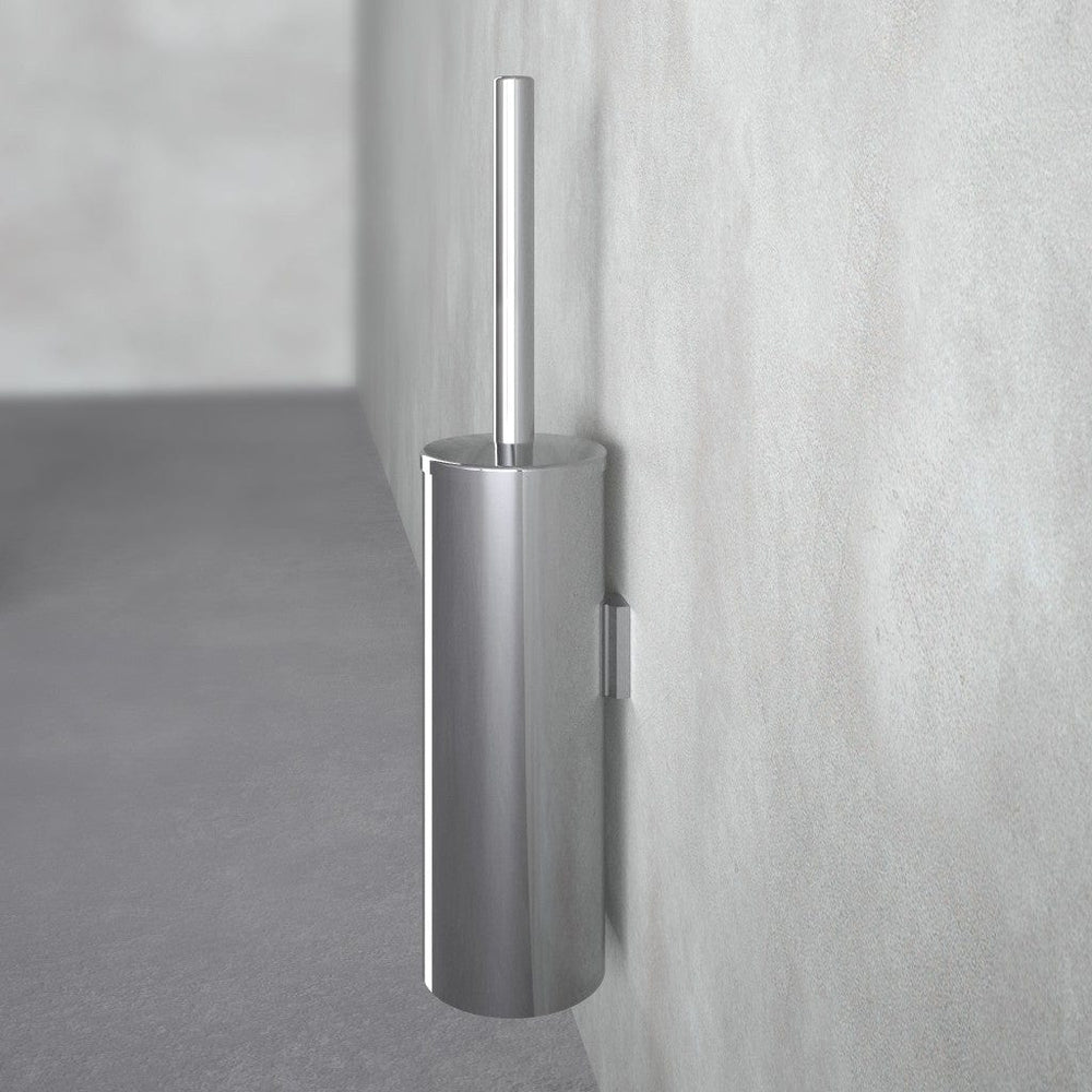 Wall-Mounted Toilet Brush - Chrome