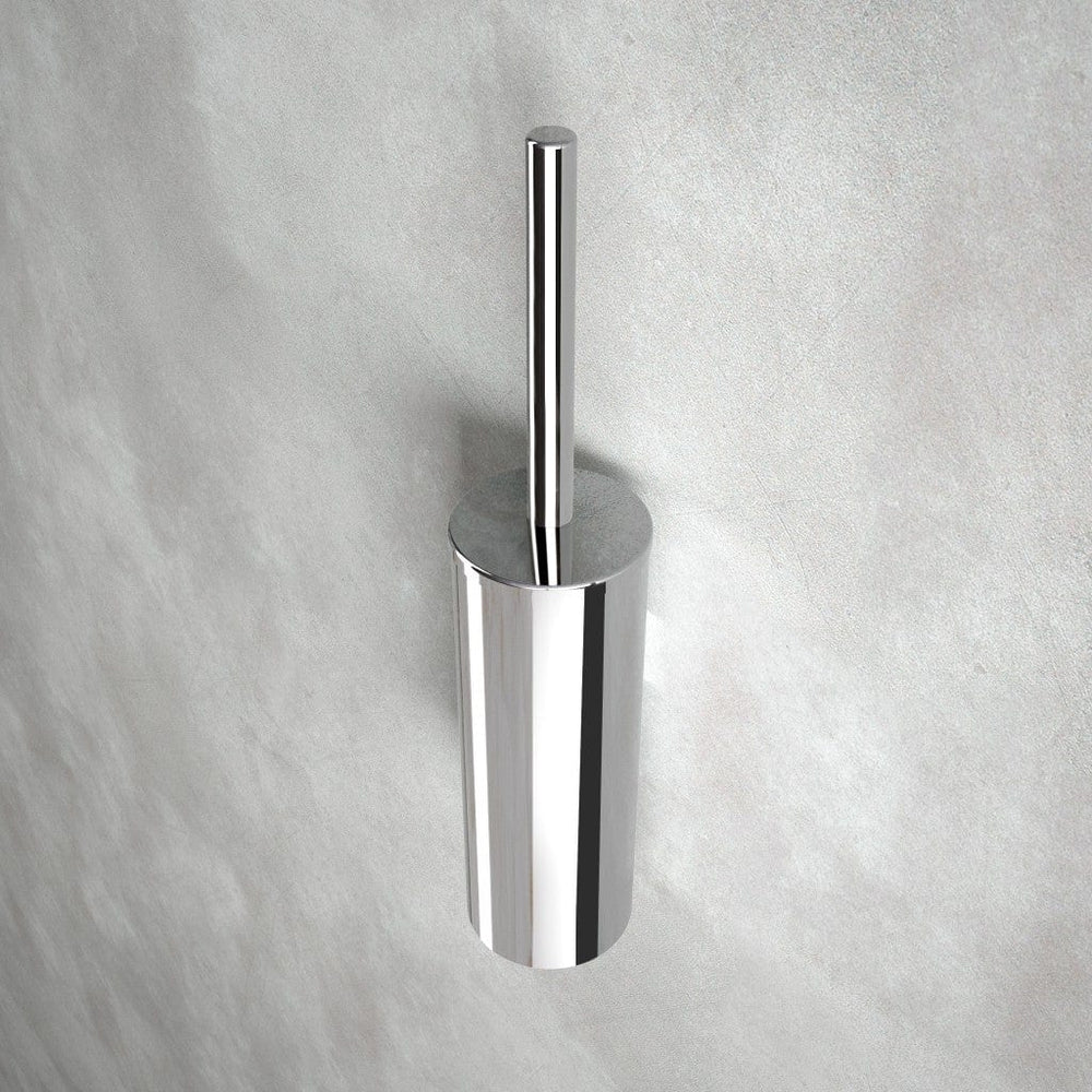 Wall-Mounted Toilet Brush - Chrome