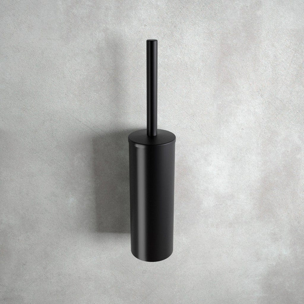 Wall-Mounted Toilet Brush - Matt Black