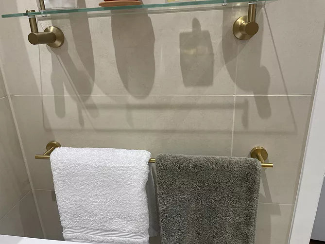 Towel Rail - Brushed Brass