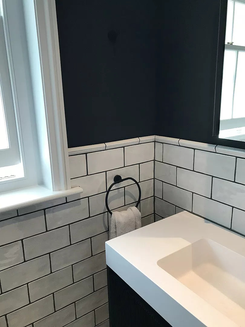 Towel Ring - Matt Black