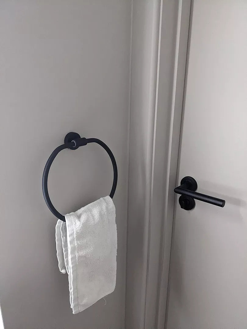 Towel Ring - Matt Black