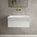 Raffinata One Drawer Vanity Unit  With Beyondstone Basin - Gloss Dust 700mm